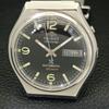 VINTAGE ORIENT AUTOMATIC 46941 JAPAN MENS BLACK COLOR DIAL WATCH a700666-5 R204-a700666