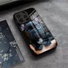 Frenchies French Bulldog Dog Phone Case For IPhone 17 Air 16 E Pro Max 15 14 13 Mini 12 Pro 11 Max Plus Black Glass Cover