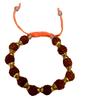 @ Indian Traditional Rudraksha Bracelet Brown Color For Unisex Zr913-60%Off