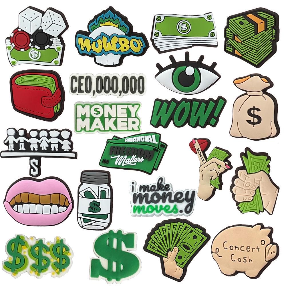 Beliebtes Jibbitz Crocs Blumen-Set: DIY Weiche Gummi Schuhschnallen & PVC Ornamente