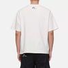 Evisu SS22 Hand-Brushed Family Flower Letter Print Casual T-Shirt Men Tops White 2ESADM2TS595BZCT