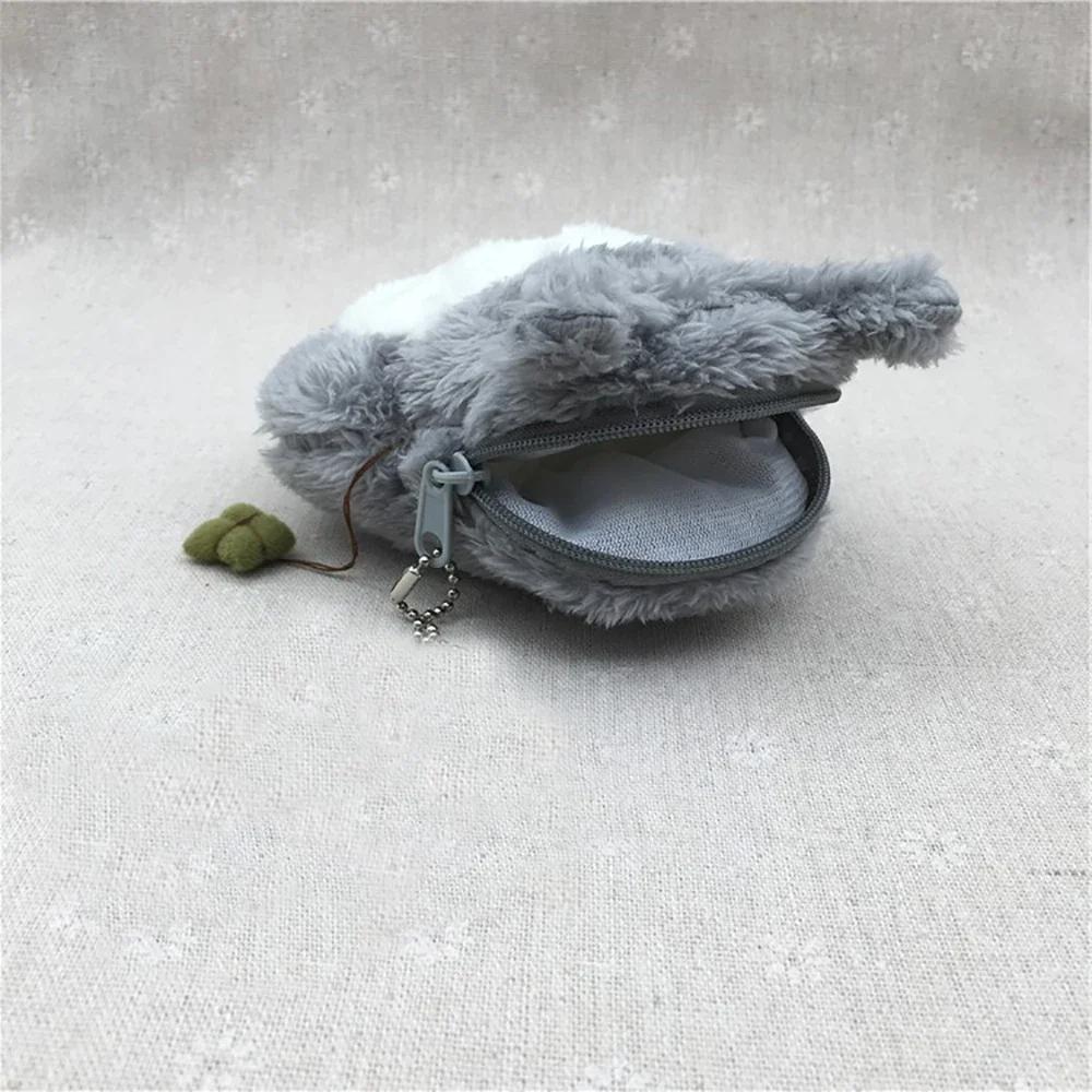 12cm Cartoon Totoro Plush Coin Purse Kawaii Japanese Toy Totoros Doll Cute Movie Character Children Birthday Gift