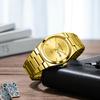 Einfache Uhr Herren Mode Nicht-Mechanische Quarz Uhr Stahlarmband Herren Business Stahlarmband Uhr