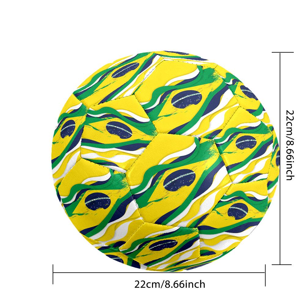 Flag Size 5 Football Machinestitched Indooroutdoor Universal Football Unique Gift For Soccer Lovers
