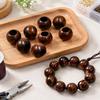 Wooden Beads with Large Through Holes, 100 pcs for DIY Bracelet, Necklace, Keychain, and Clothing Decoration Projects