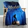 Michael Jackson Blanket Durable Comfort Perfect For Couch Picnics Livingroom Four Seasons Universal Modern Perfect Gift For Relatives And Friends