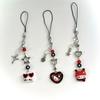Cute Hello Kitty Mobile Phone Chain Punk Cat Keychain Pendant Anti-Lost Lanyard Phone Wrist Hanging Chain Earphone Camera Chain