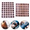 48PCS Patchs Rond/Rectangulaire en Caoutchouc pour Pneu de Vélo Outils de Réparation de Vélo Pneu de Vélo Pneu Chambre à Air Outil de Réparation de Crevaison