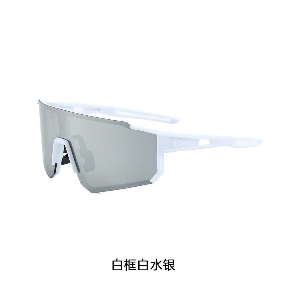 New Fashion UV400 Sports Sunglasses for Men Women Square Frame UV Protection Outdoor Driving Eyewear