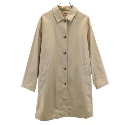 Block Tech Edelstahl Kragenmantel XL beige Damen Gebraucht