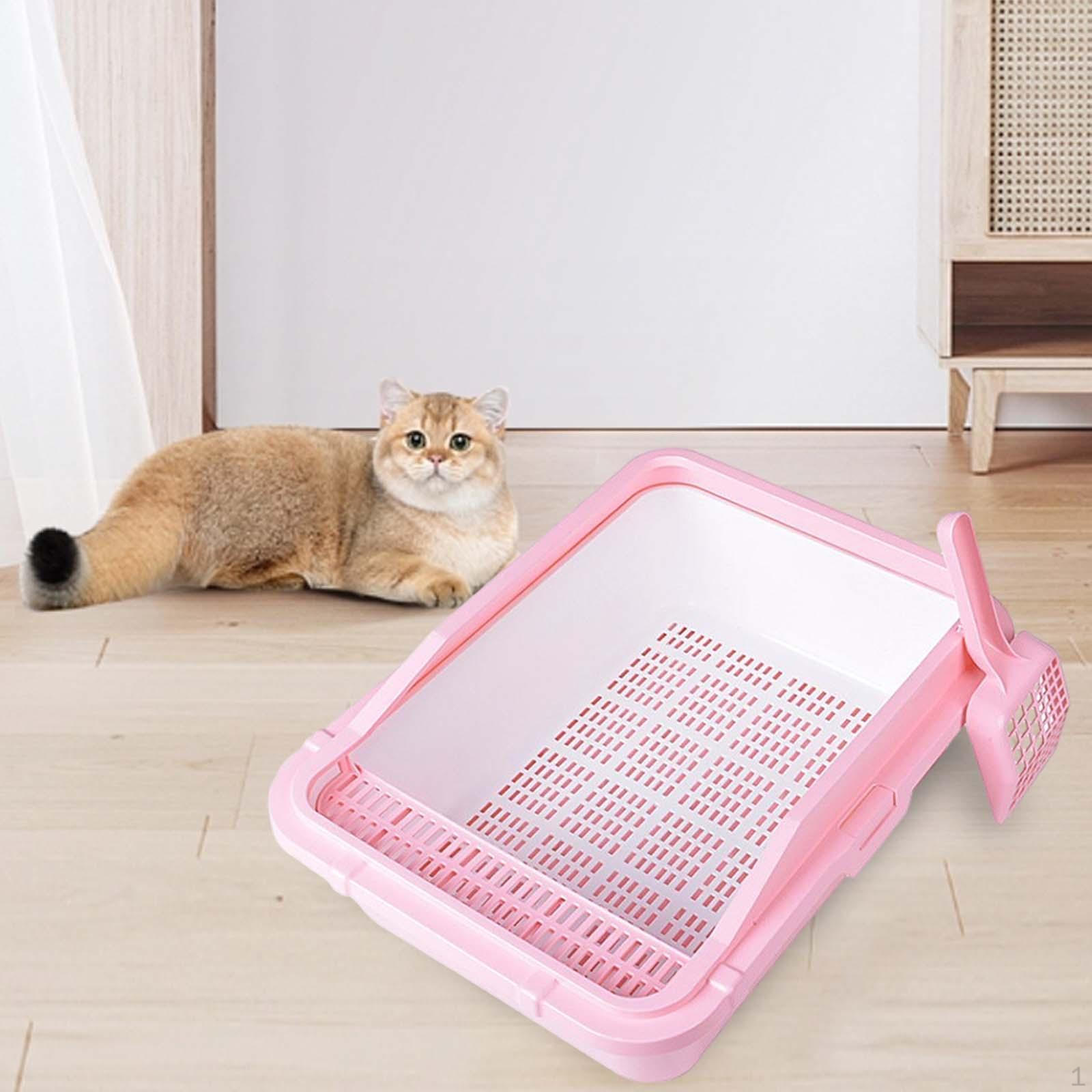 

Мийка для котів, туалет для кошенят, проти бризок, пісочниця з ковшом для підстилки