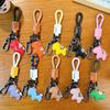 New Fashionable Leather Woven Rope, Money Soon, Keychain Cartoon Cute Car Key Chain Bag Pendant Wholesale