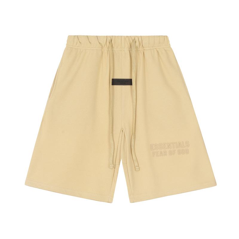 FOG ESSENTIALS Unisex Loose Silicone Print Casual Shorts