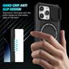 Kickstand PC+TPU Case for iPhone 15 Pro Max Compatible with MagSafe Sliding Lens Cover Protective Phone Shell