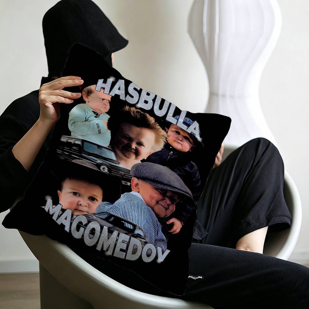 Funny Hasbulla Magomedov cm Cushion Cover Pillow Cover Decor Pillowcase Home Pillowcase for Couch Pillow