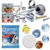 Rust Removal & Cleaning Foaming Tablet Metal Tool Stain Removal & Brightening Renovation Multi-Functional Rust Removal & Cleaning Tablet