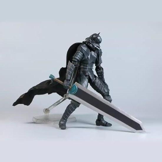 Sword Wind Legend Brand Warrior Black Swordsman Madness Armor Berserker Berserk Guts Approximately 160mm Tall PVC Painted Finished Product Figure
