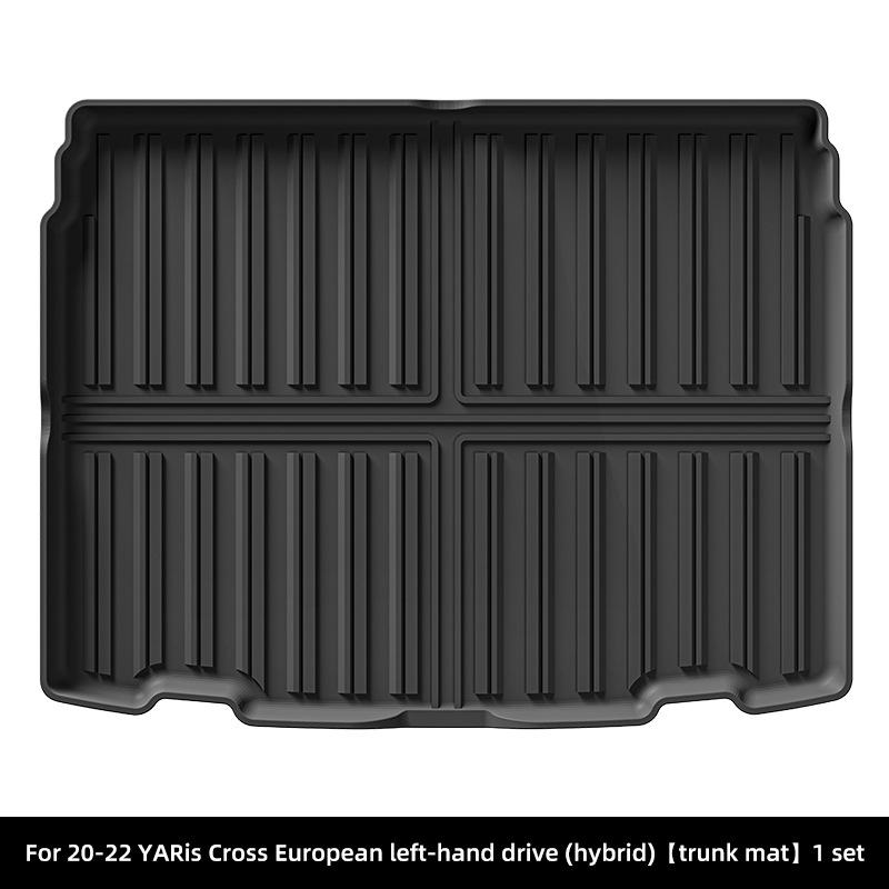 Dedicated TPE Floor Mats & Trunk Liner for 2020-2024 Toyota Yaris Cars