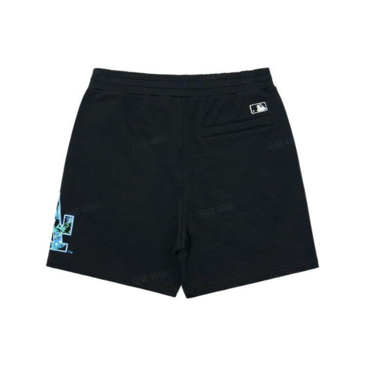 MLB SS22 Letter Logo Casual Shorts Unisex Shorts Black 3ASPN0123-07BKS