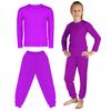 Children's Cotton Tracksuit Set Purple for Boy and Girl Children's Tracksuit 122 Cotton Set Purple for Boy and Girl
