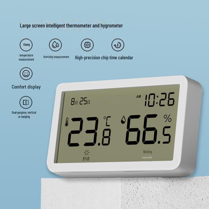Green Forest Bluetooth Thermometer & Hygrometer: Smart Indoor Baby Room Temperature & Humidity Recorder