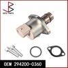 OEM 294200-0360 0260 Fuel Pressure Regulator Control Valve For Mitsubishi L200 Pajero Triton for Isuzu Dmax 2.5 3.2 Dci 1460A037