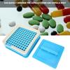 100 Holes Capsule Filler Manual DIY Capsule Powder Pressing Filling Machine Board Tool