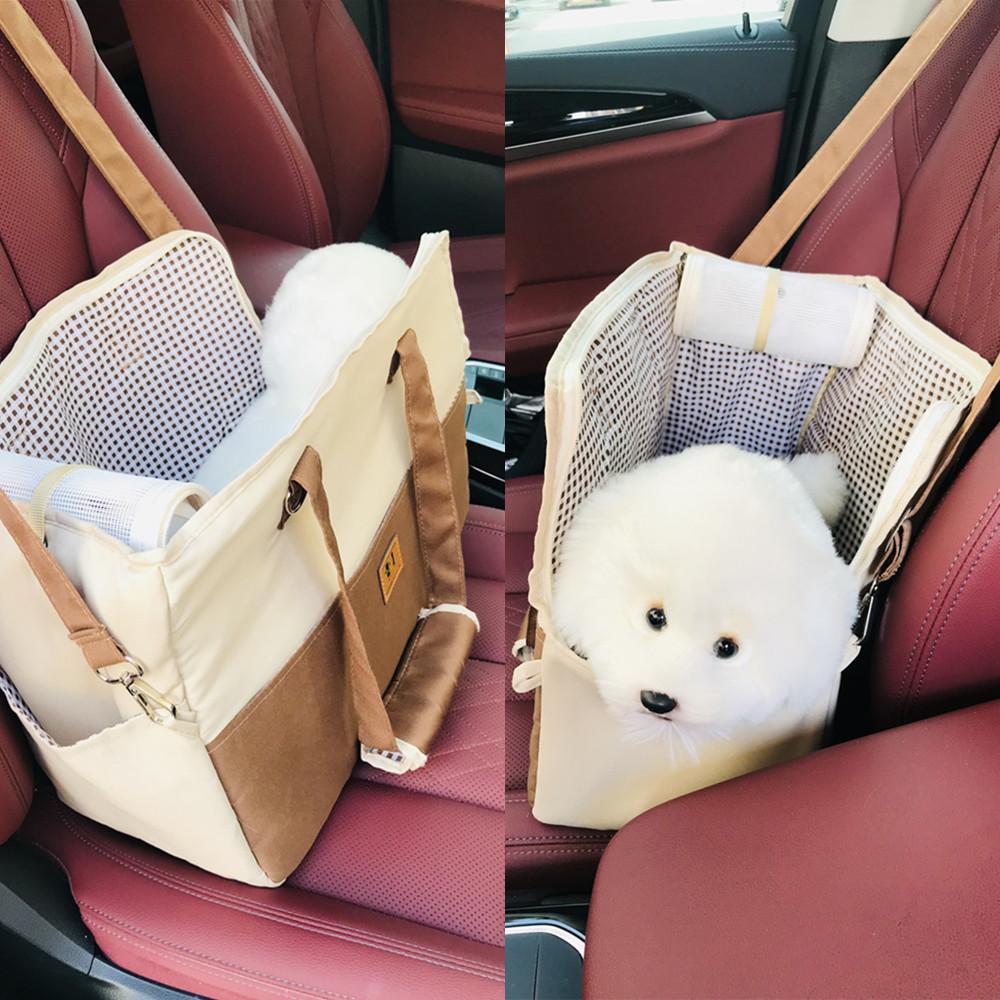 Přenosná taška pro domácí mazlíčky Přenosná taška pro kočky a psy Prodyšná taška na přenášení domácích mazlíčků Cestovní taška pro kočky Malé psy Přepravka na autosedačku