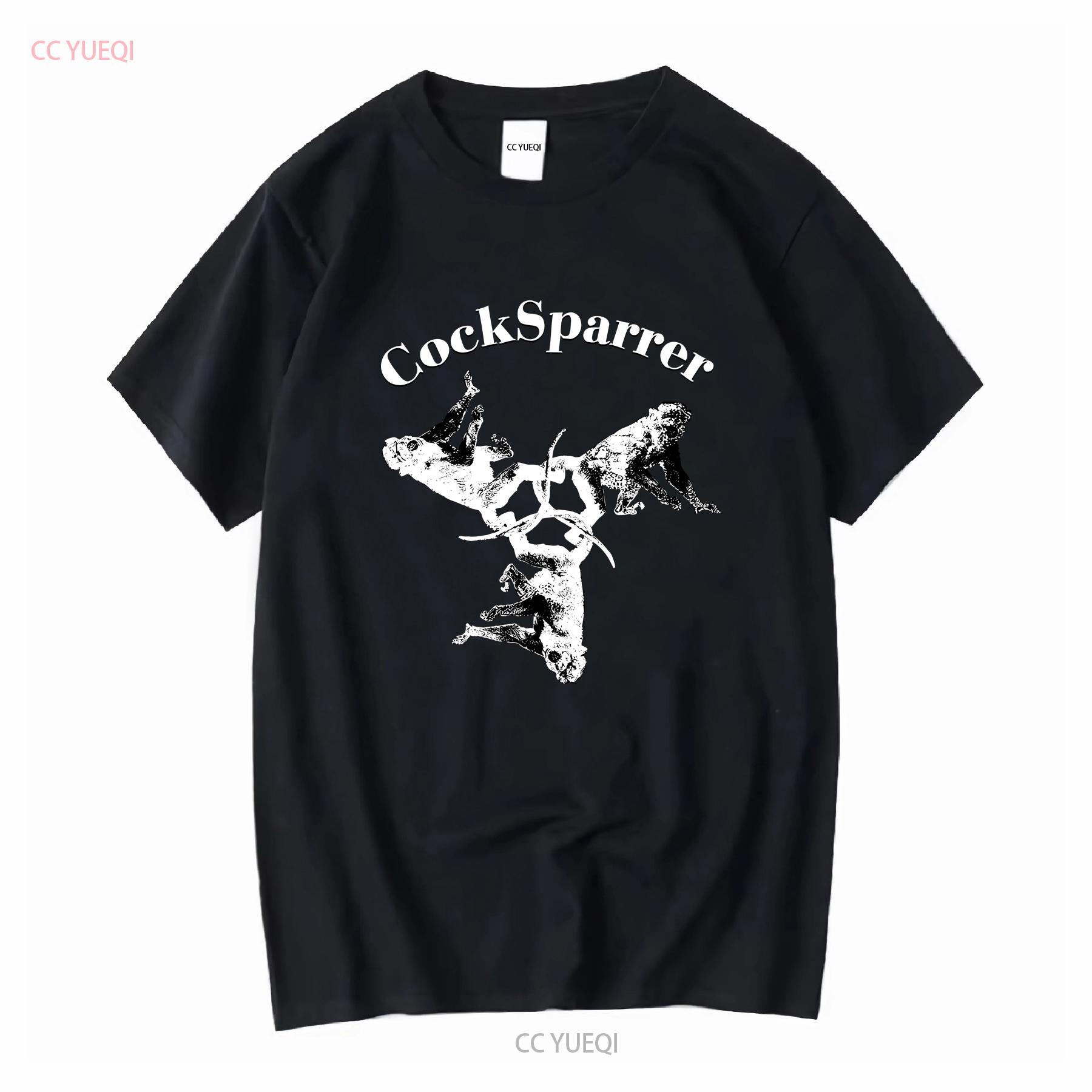 

COCK SPARRER TWO MONKEYS NEW BLACK T SHIRT long or short sleeves vintage Washed streetwear Breathable Stretched Slightly Unisex M