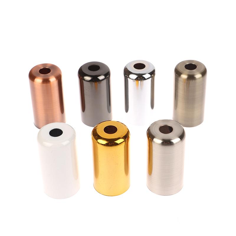 E14 Eisen Lampenfassung Lampenhalter Abdeckung Retro Metall Pendelleuchte LED Kronleuchter Lampensockel Lampenschale Leuchten