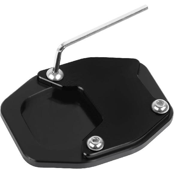 CHIFUN Kickstand Enlarger Pad Side Stand Extension Plate Replacement for Honda NC750X X-ADV750 2021 2022 2023(Black)