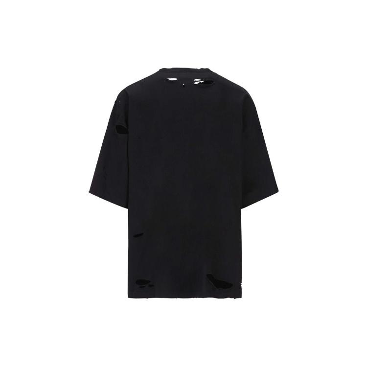 Balenciaga Destroyed T-Shirt 'Black' Unisex 661715TKV601000