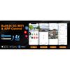 4K+2K Front and Rear Dash Cam Built-in WiFi 3 Inch IPS Car Video Camera WDR Night Vision G-Sensor 24H Parking Mode APP Control