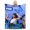 Soft Warm BlanketChild Travel A-Aitana Spanish Singer  Bedding Throws  Flannel Bedspread For Couch Chair Print Sofa Bed Cover