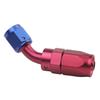 Anoized Aluminium Swivel 0 45 90 180 Degree AN6 Hose End Fitting Adaptor