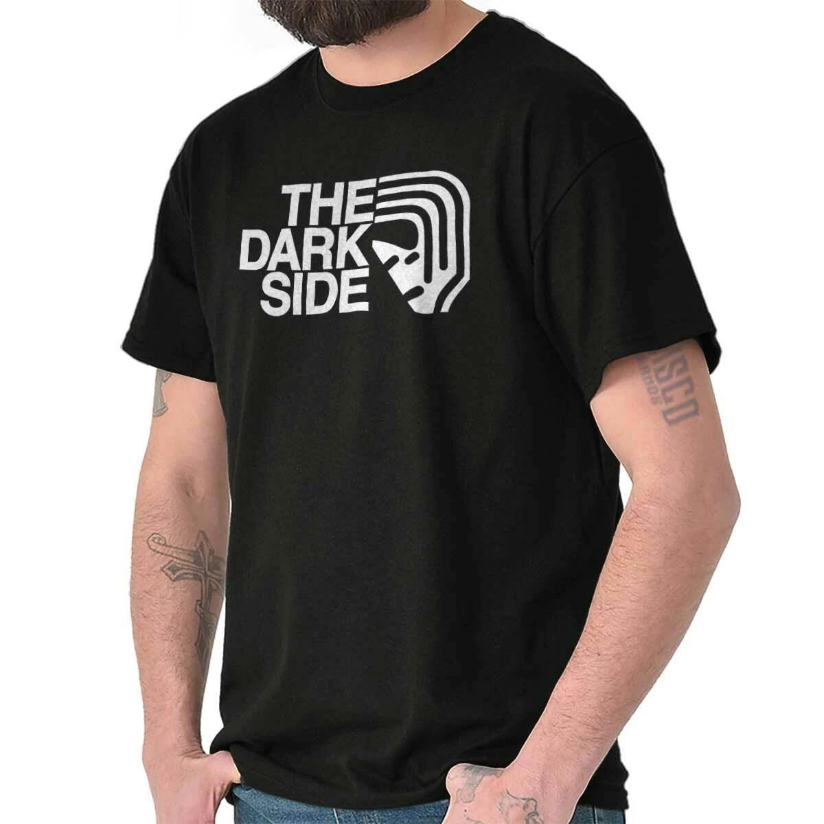 Funny Space War Movie The Dark Side Logo Womens or Mens Crewneck T Shirt Tee XXXL