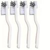 Japanese Cleaning Brushes 4pcs 360° Japanese Cleaning Brushes Multi-Purpose Reusable Plastic Tools for Kitchen, Bathroom, Glass, and More