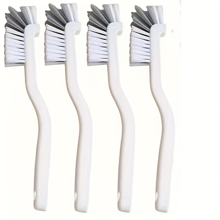 Japanese Cleaning Brushes 4pcs 360° Japanese Cleaning Brushes Multi-Purpose Reusable Plastic Tools for Kitchen, Bathroom, Glass, and More