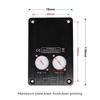 1PC DJ Speaker Cable Terminal Plate For SpeakOn 4 Pin Socket Connector Audio Wire Aluminum Input Dish