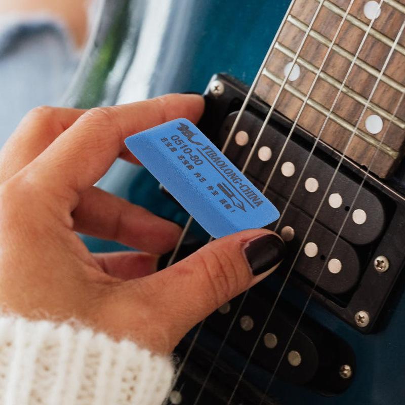 10-Pack Guitar Cleaning Erasers Fretboard Polishing Tool Guitar String Eraser Oxidation Repair, Rust Removal, and Cleaning Eraser