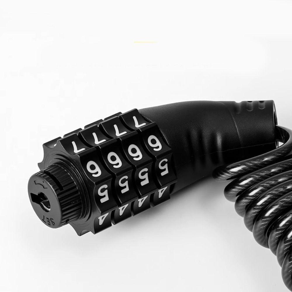 Chain Lock Number Lock 4 Digit Bicycle Lock Security Lock Zinc Zinc Alloy Padlock  Drawer