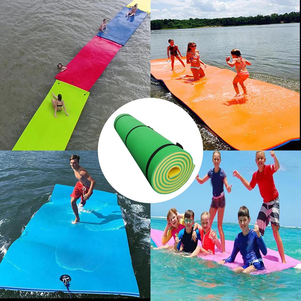 Tappeto Galleggiante per Piscina e Lago, Zattera Portatile Attività all'Aperto