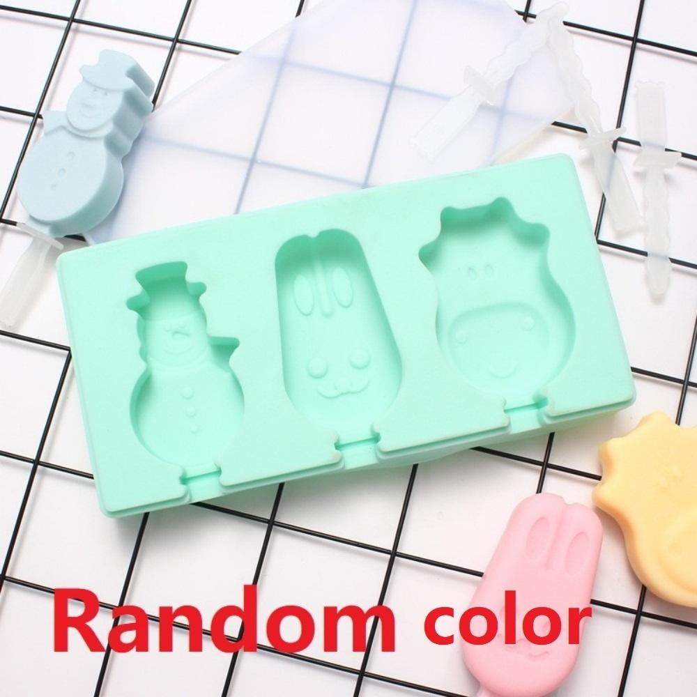 

Silicone ice cream molds,Diy cartoon animal fruit Popsicle mold covers, reusable, Popsicle molds, mini Popsicle molds, ice cream