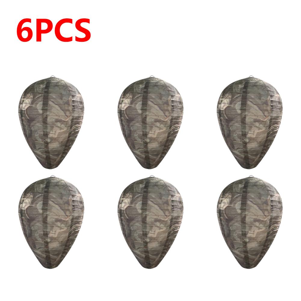 1-10 Stück Hängende Wespenhorst-Attrappe Fliegenfänger Papierwespen-Attrappe Bienen-Attrappe Abschreckung für Außenbereich Garten Insektenschutzfallen