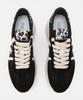 Premiata [26Ss][Bethcoin] Black Logo Patch Leather Women'S Sneakers