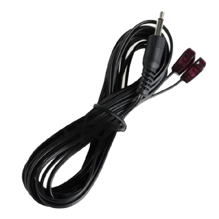 3.5mm Dual IR Infrared Remote Control Receiver Extension Cord Cable for Extender