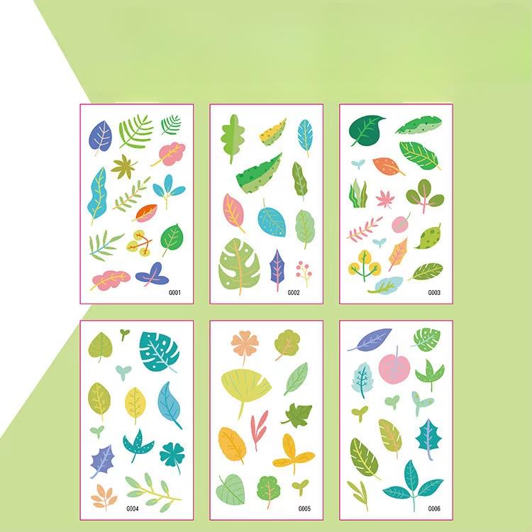 6 SZT. Tatuaże tymczasowe dla dzieci o tematyce kosmicznej, fantazyjne wzory planet, zabawne naklejki na przyjęcie przedszkolne