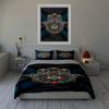 Colorful Hamsa Design Bedding Duvet Cover Sets Duvet Covers Pillowcases Gifts (1 * Duvet Cover 2 * Pillowcases, Without Duvet Insert)