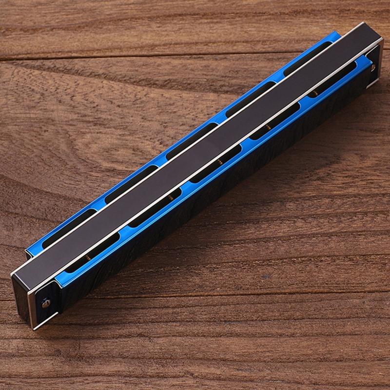 Harmonica Professional C for Key 24 Holes Polyphony Organ Diatonic Mouth with fo
