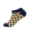 Men's Socks Invisible Short Summer Socks Quality Business Casual spring Color Combed cotton diamond astronaut Boat Socks